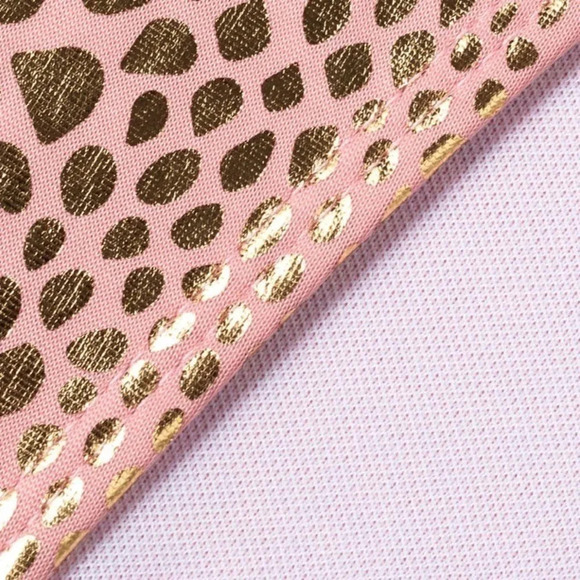 NEW! Metallic Gold Python Print Wrap Bikini - Picture 5 of 7